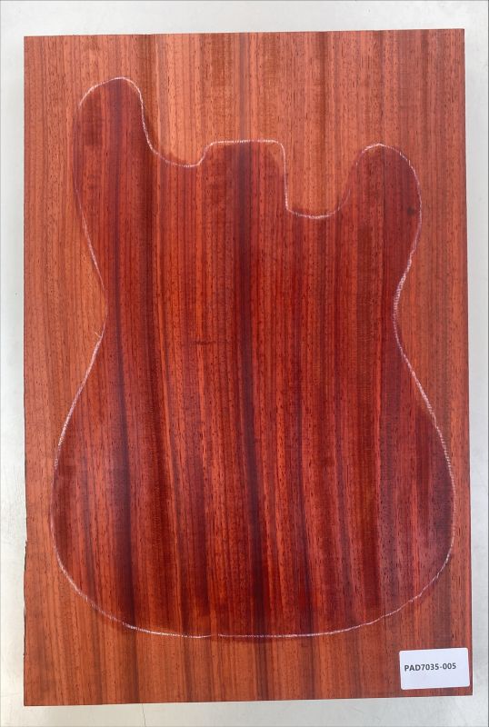 Body Padouk red, Unique Piece #005